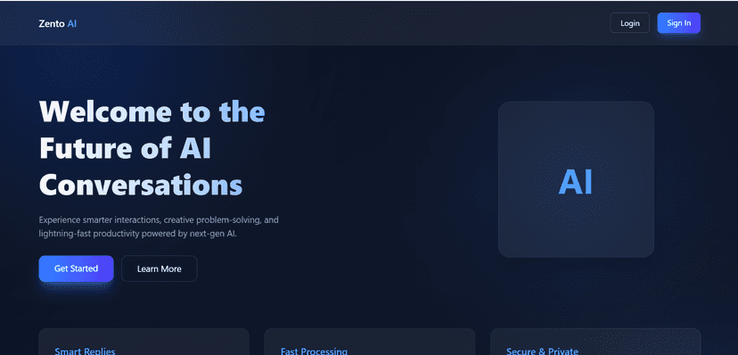 Zento AI Chatbot