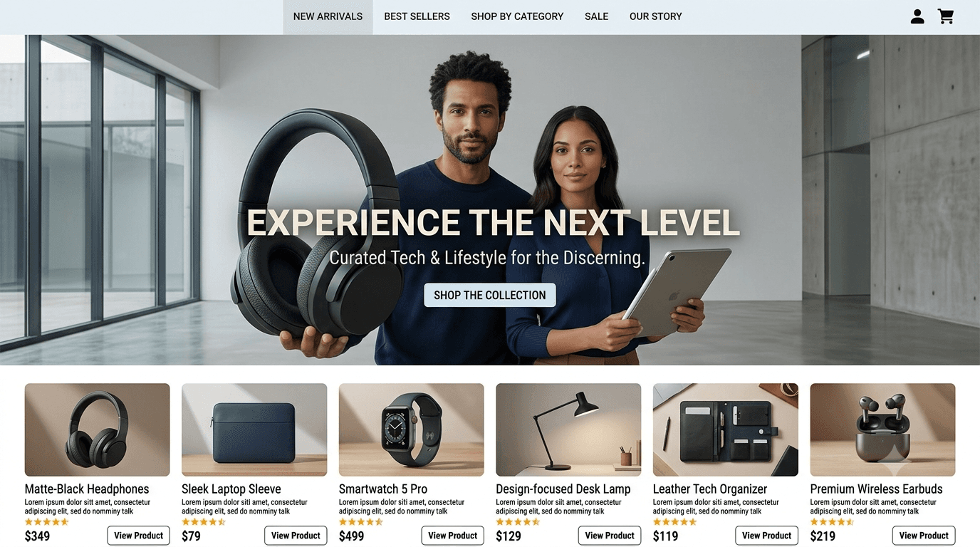 High-Conversion E-Commerce Portal